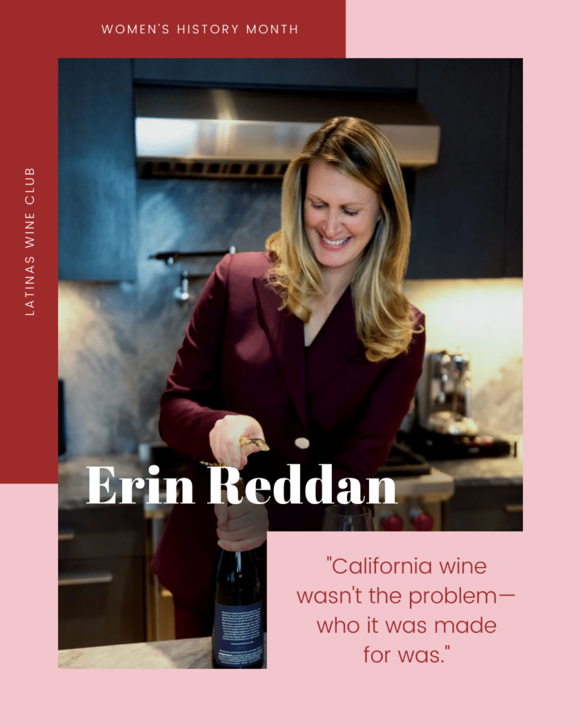 Erin Reddan founder of ECR Vintners California wines for women