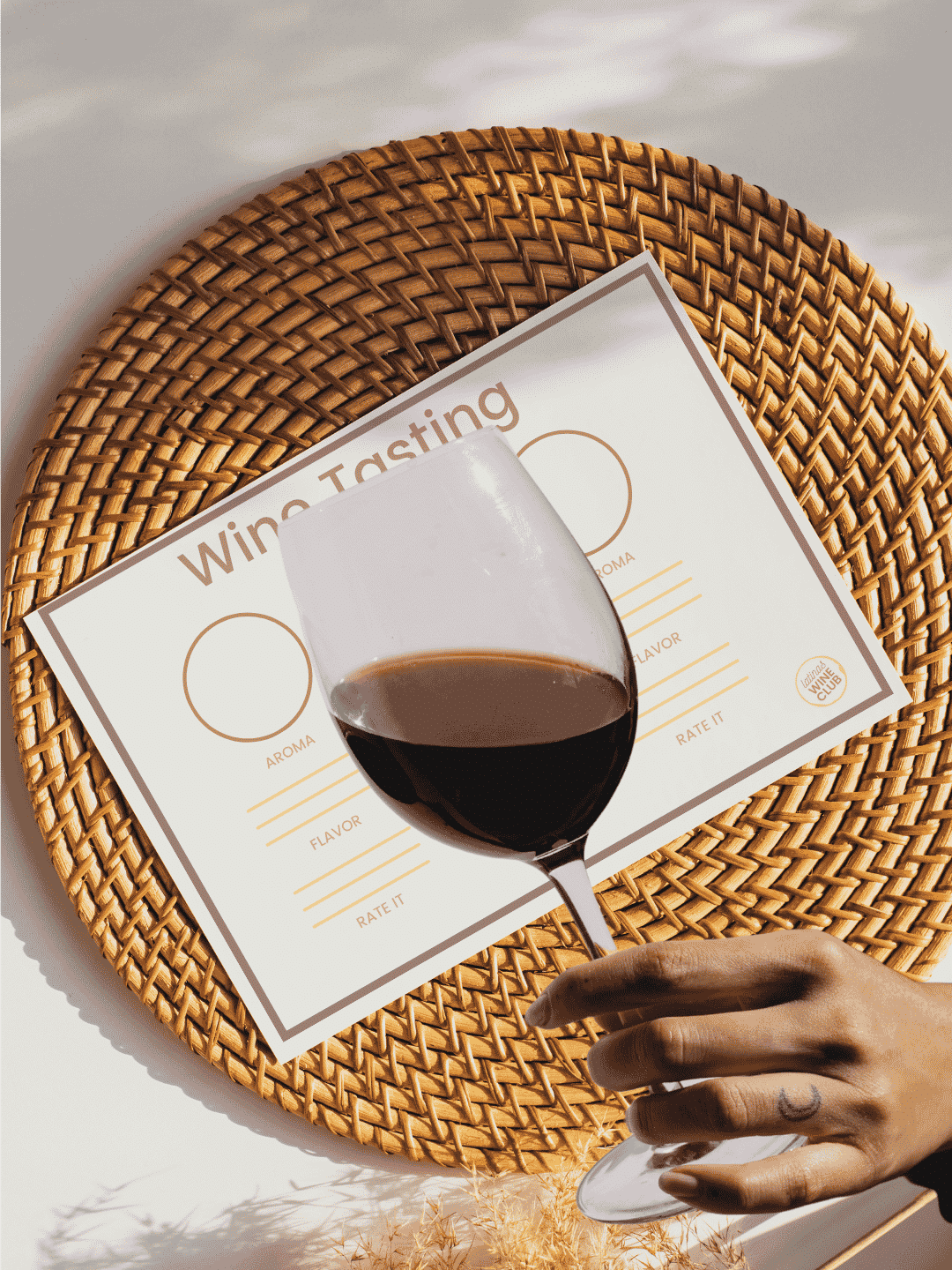 Latinas Wine Club - Tasting Mats